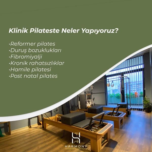 Harmony Fizyoterapi ve Klinik Pilates - 8. Fotoğraf Harmony Fizyoterapi ve Klinik Pilates - 8. Fotoğraf